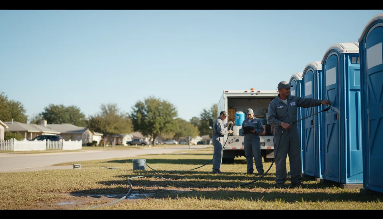 Long-Term Portable Toilet Rental in Blairs, VA near me